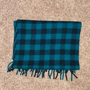 Green Plaid Scarf